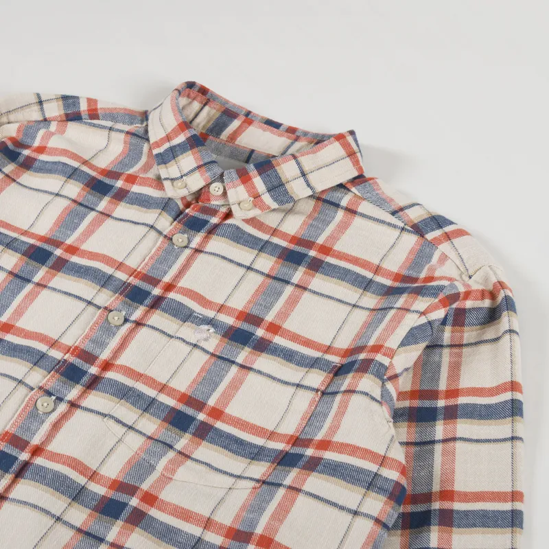 Carhartt WIP Long Sleeve Swenson Shirt Check Tonic-2