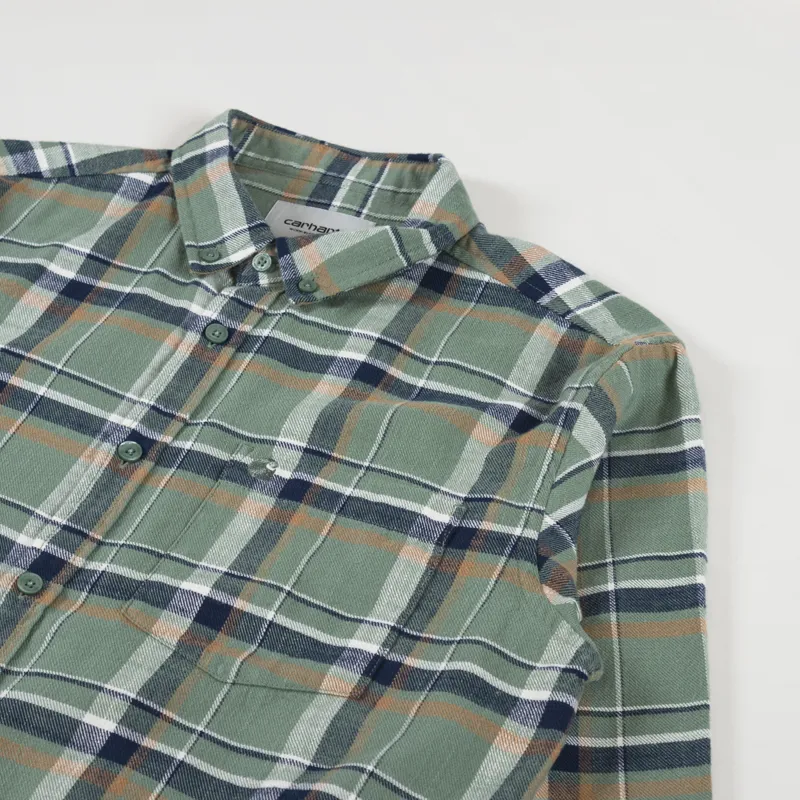 Carhartt WIP Long Sleeve Swenson Shirt Check Park-2
