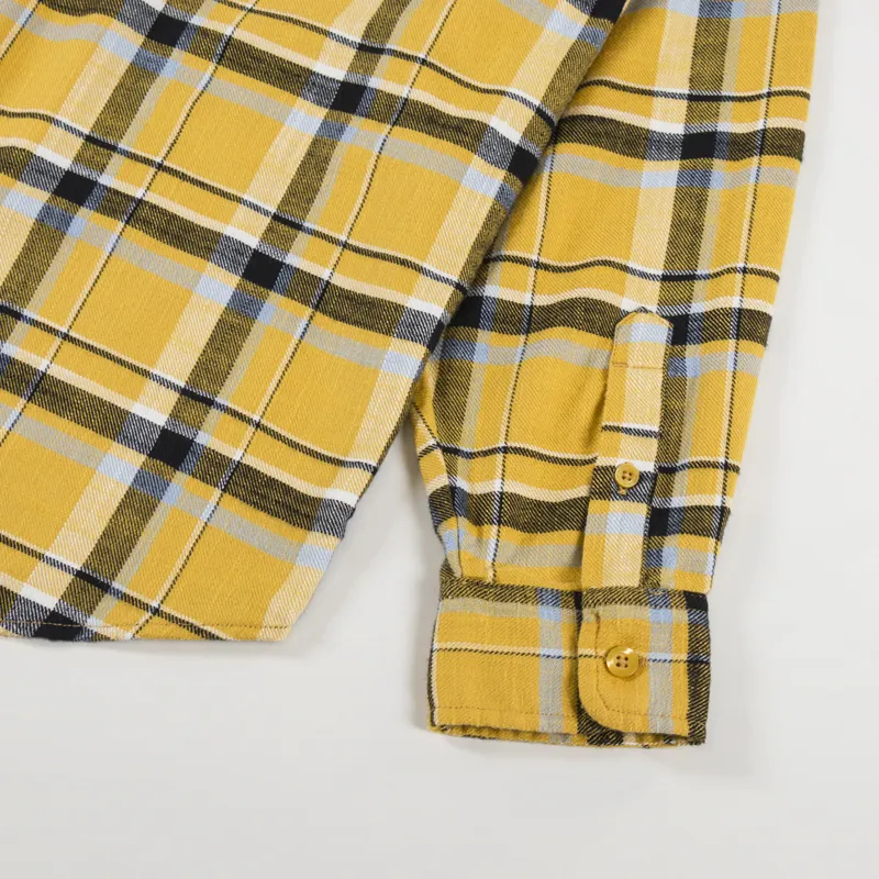 Carhartt WIP Long Sleeve Swenson Shirt Check Sunray-7