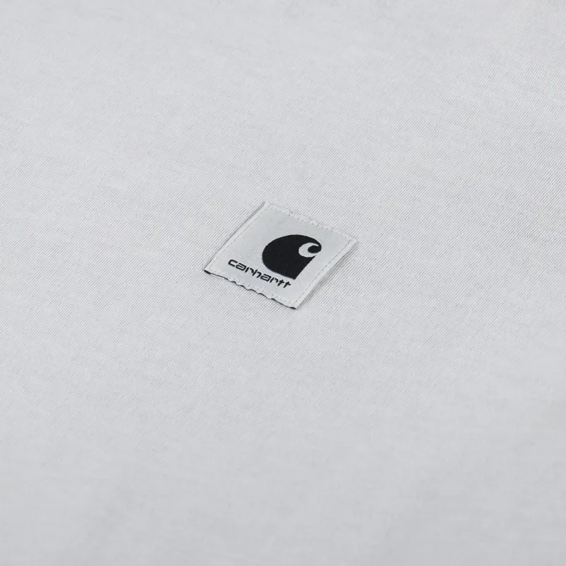 Carhartt WIP Womens Nelson T Shirt Sonic Silver-6