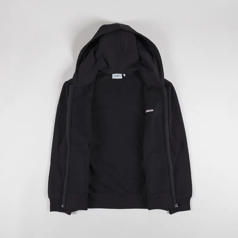 Carhartt WIP Hooded American Script Jacket Black-1