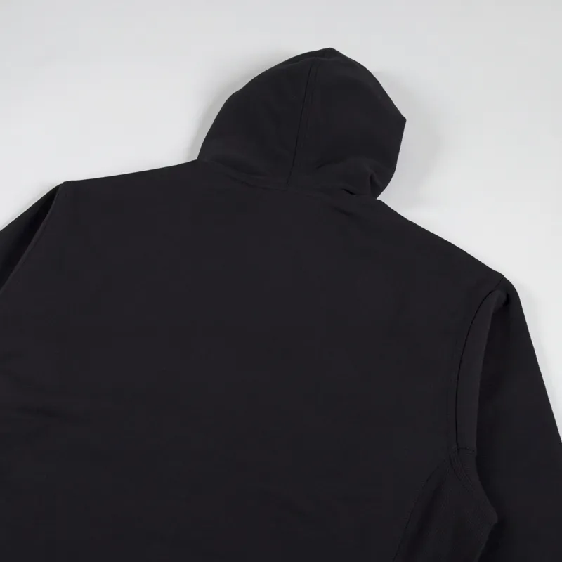 Carhartt WIP Hooded American Script Jacket Black-4