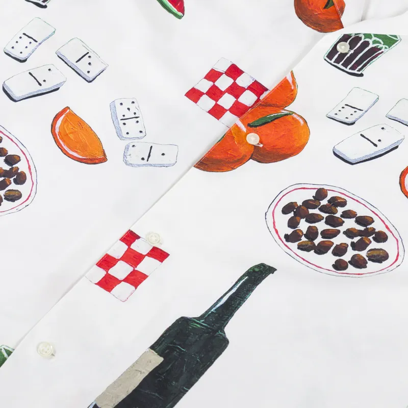 Carhartt WIP Isis Maria Dinner Shirt White-4