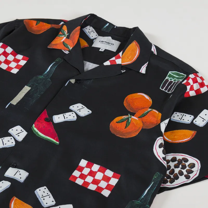 Carhartt WIP Isis Maria Dinner Shirt Black-2