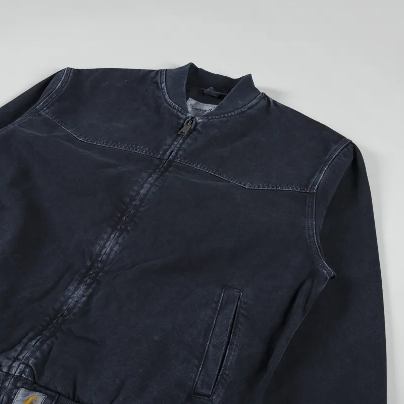 Carhartt WIP OG Santa Fe Bomber Black-3