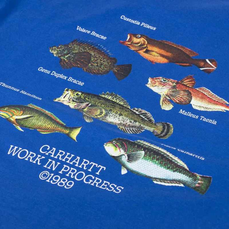 Carhartt WIP Fish T Shirt Acapulco-5
