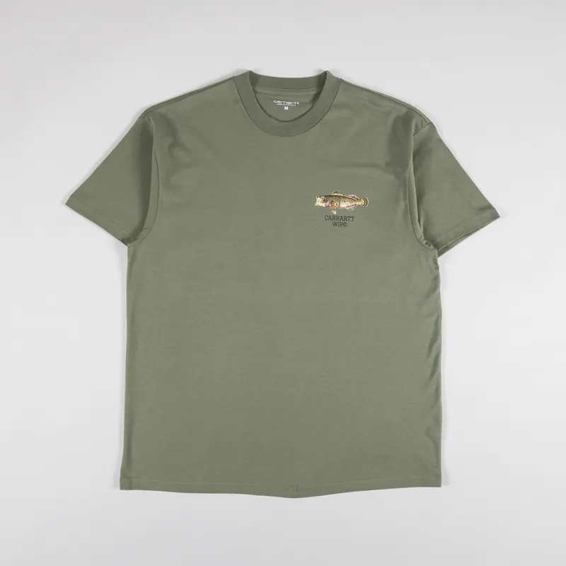 Carhartt WIP Fish T Shirt Dollar Green-1