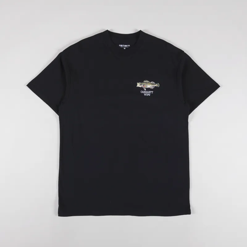 Carhartt WIP Fish T Shirt Black-1