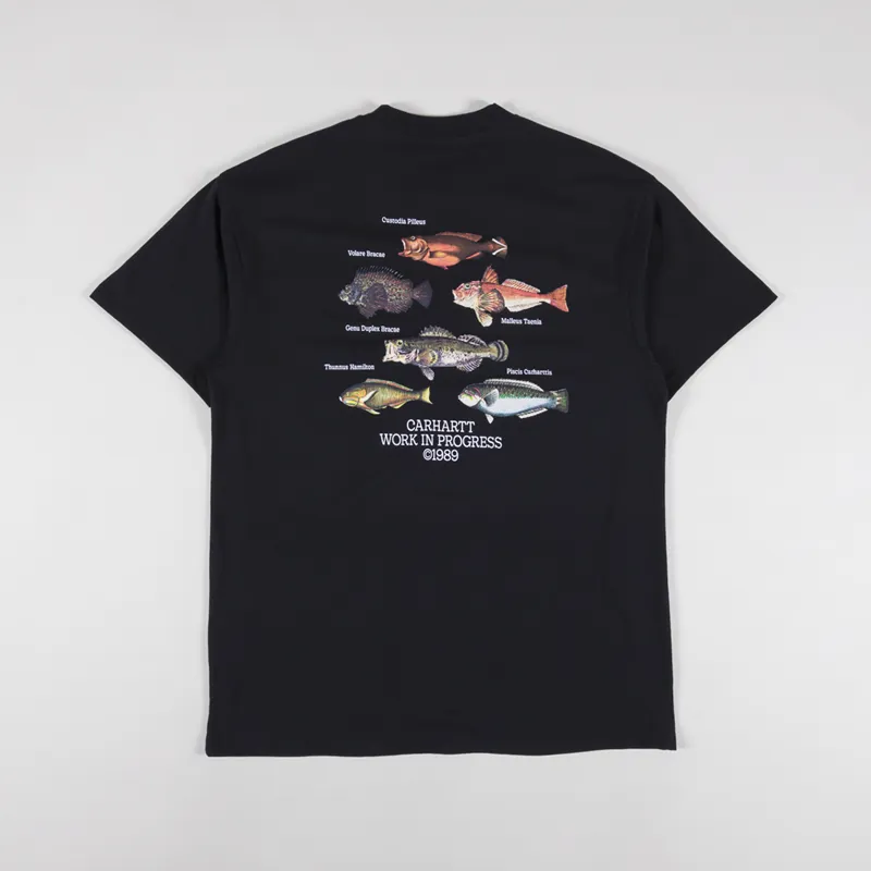 Carhartt WIP Fish T Shirt Black