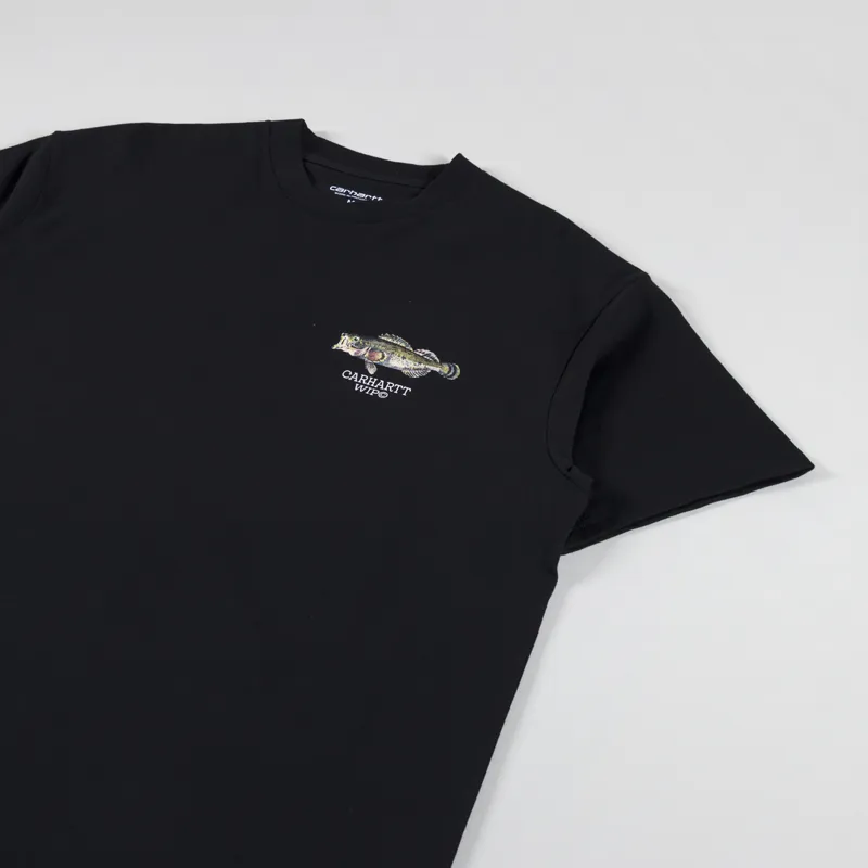 Carhartt WIP Fish T Shirt Black-2