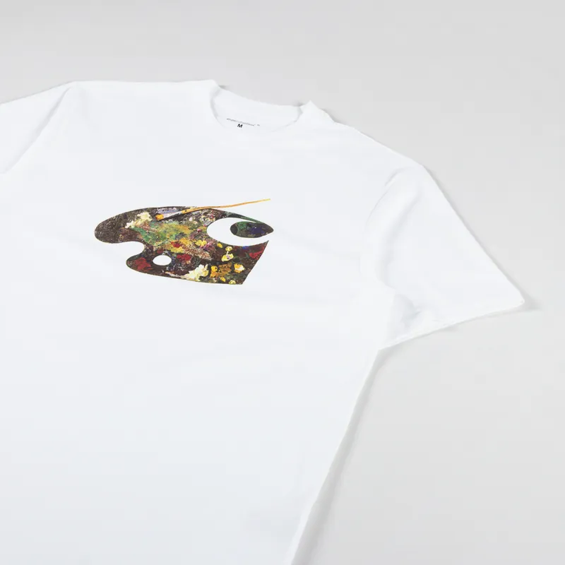 Carhartt WIP Palette T Shirt White-1