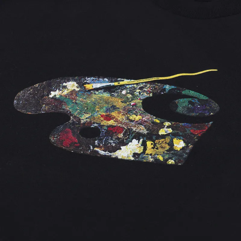 Carhartt WIP Palette T Shirt Black-2