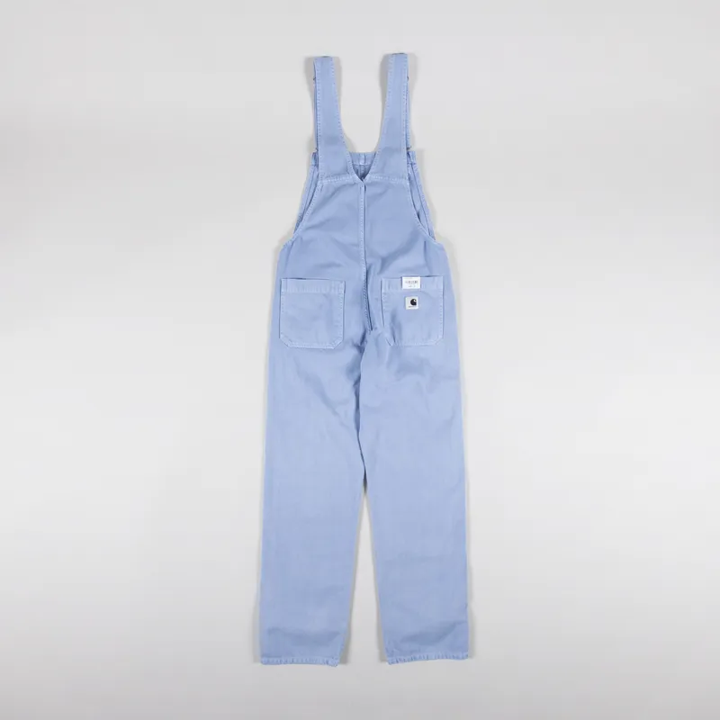 Carhartt WIP Womens Garrison Bib Overall Frosted Blue-5
