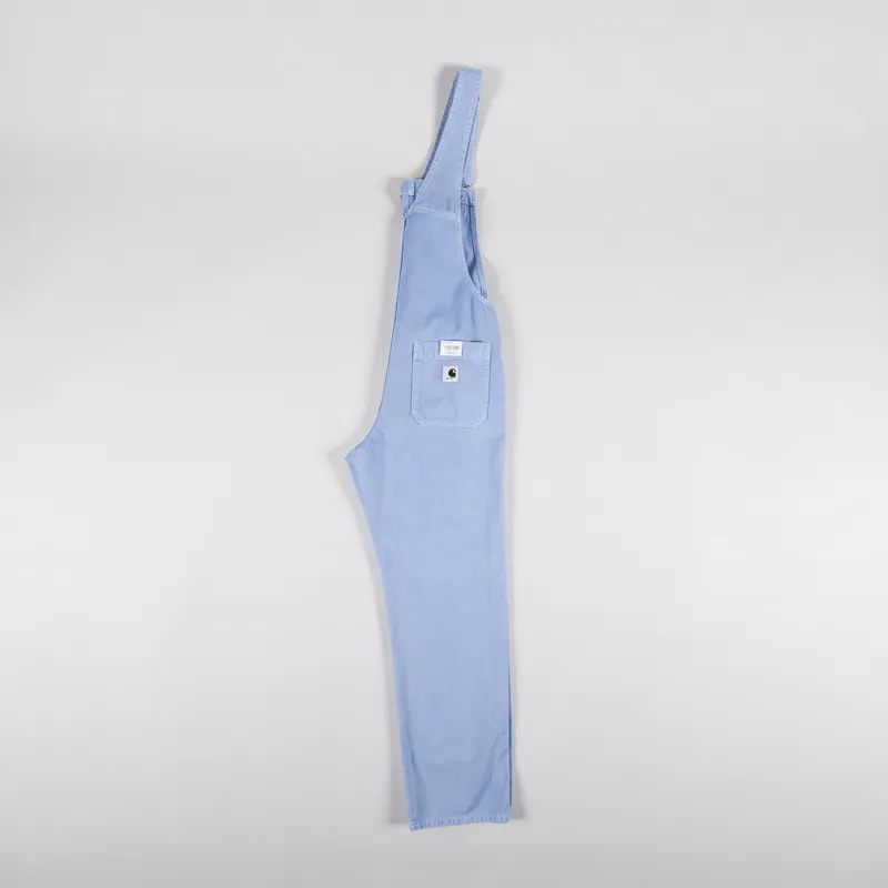 Carhartt WIP Womens Garrison Bib Overall Frosted Blue-6