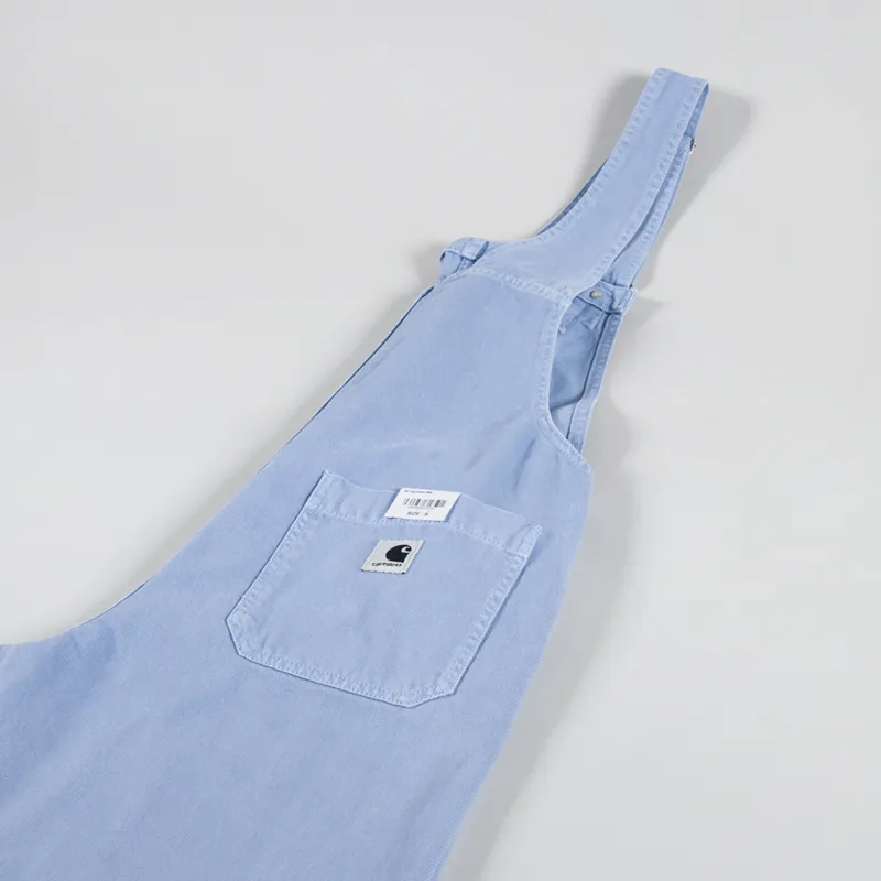 Carhartt WIP Womens Garrison Bib Overall Frosted Blue-9