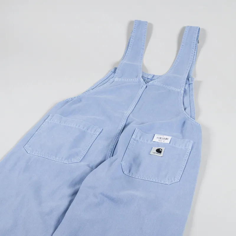Carhartt WIP Womens Garrison Bib Overall Frosted Blue-8
