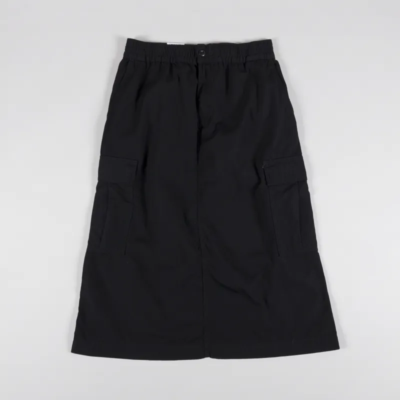 Carhartt WIP Womens Jet Cargo Skirt Black-5