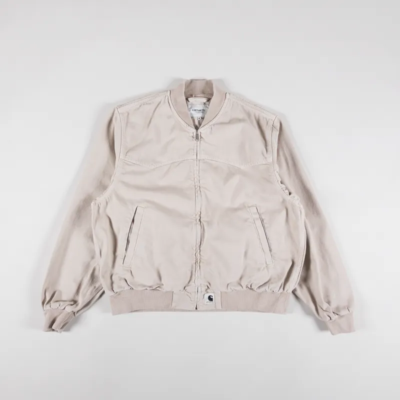 Carhartt WIP Womens OG Santa Fe Bomber Jacket Tonic-4
