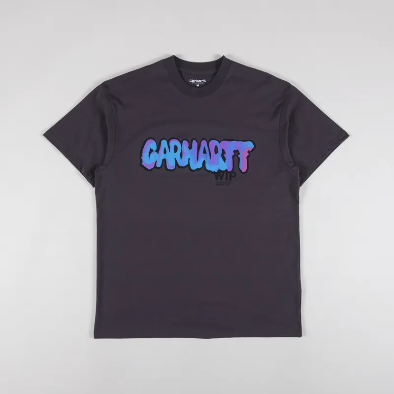 Carhartt WIP Drip T Shirt Charcoal