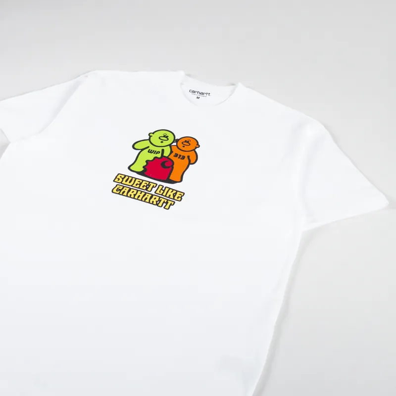 Carhartt WIP Gummy T Shirt White-1