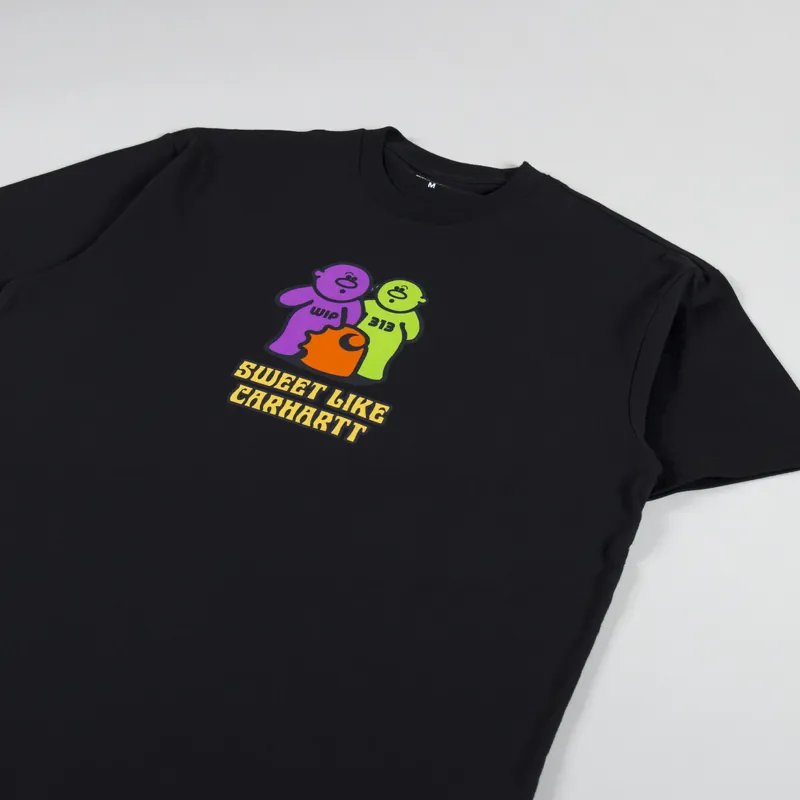Carhartt WIP Gummy T Shirt Black-1