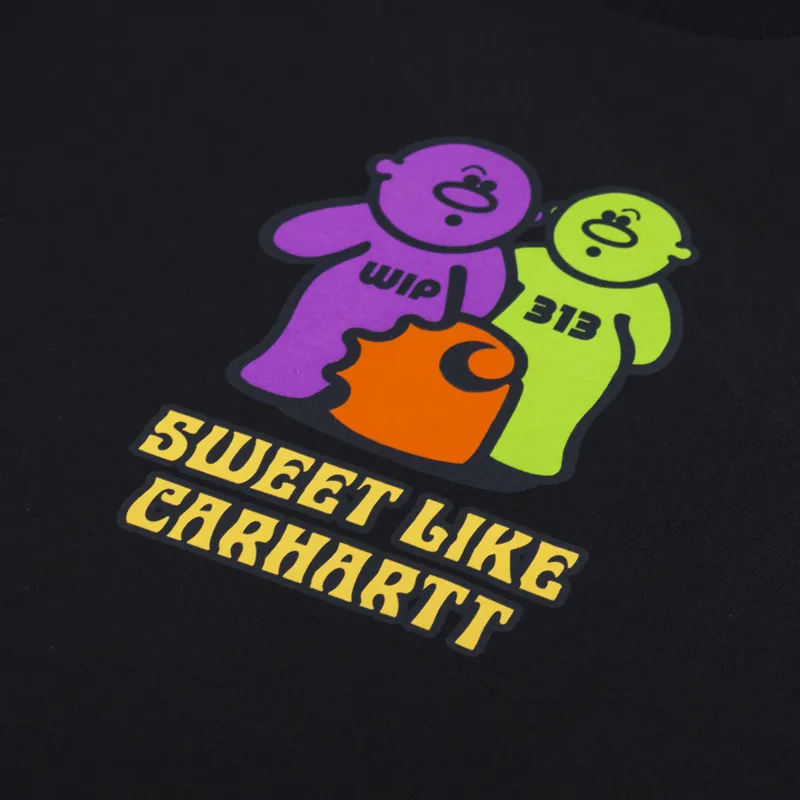 Carhartt WIP Gummy T Shirt Black-2