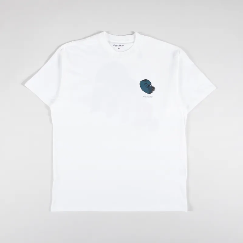 Carhartt WIP Diagram C T Shirt White-1