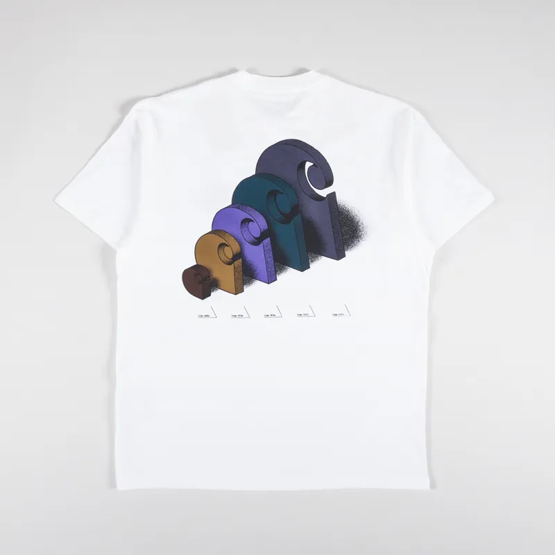 Tシャツ・カットソー [Carhartt WIP] DIAGRAM C T-SHIRT Carhartt WIP Diagram Script Mens T-Shirt - IO33176