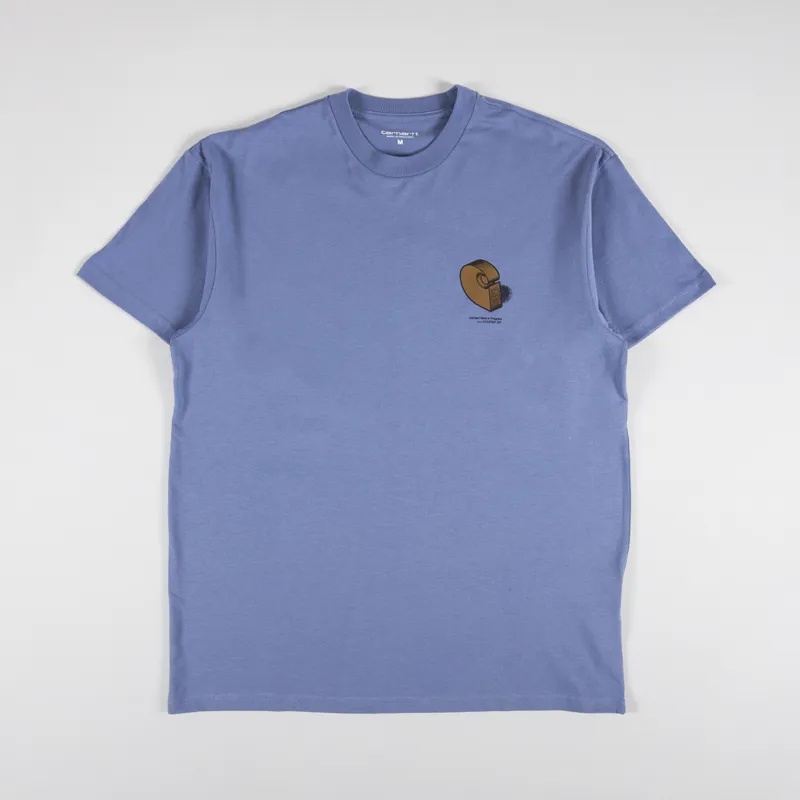 Carhartt WIP Diagram C T Shirt Bay Blue-1
