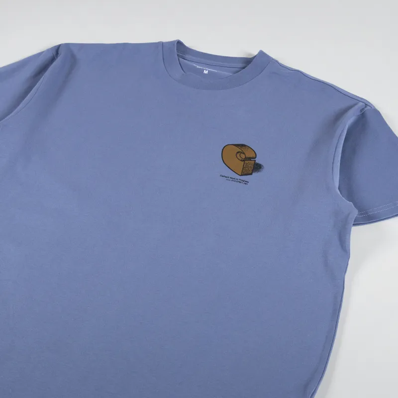 Carhartt WIP Diagram C T Shirt Bay Blue-3
