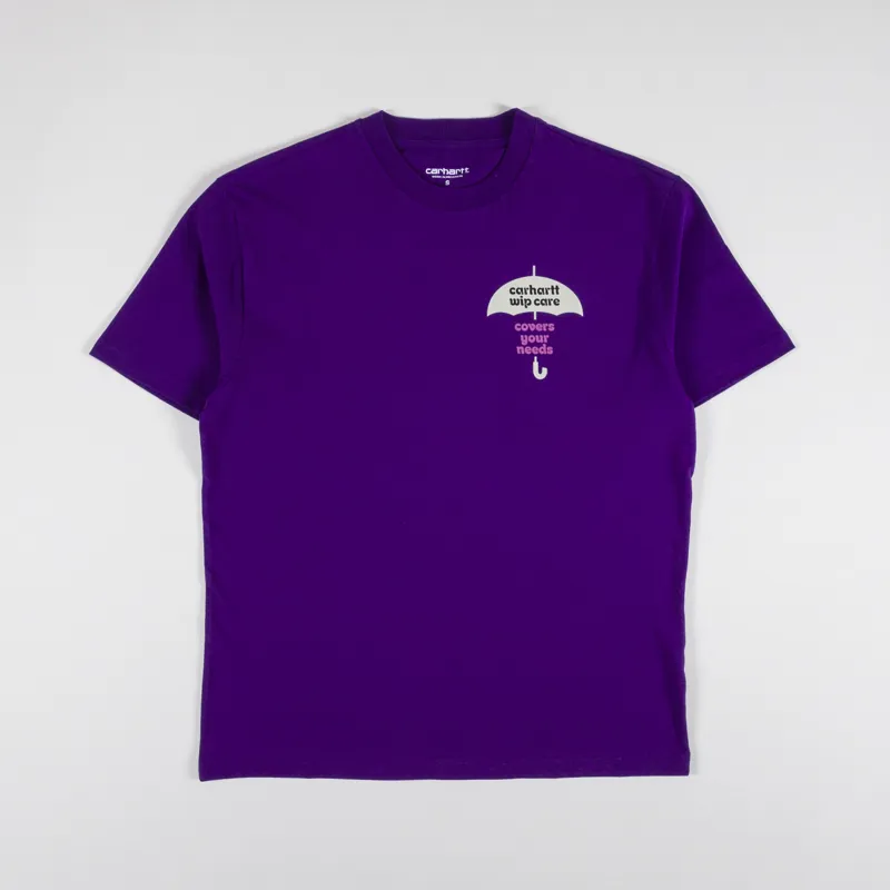 Carhartt WIP Womens Covers T Shirt Tyrian-5