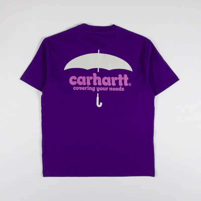 Carhartt WIP Womens Covers T Shirt Tyrian-4