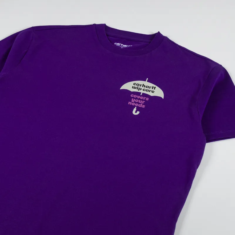 Carhartt WIP Womens Covers T Shirt Tyrian-7