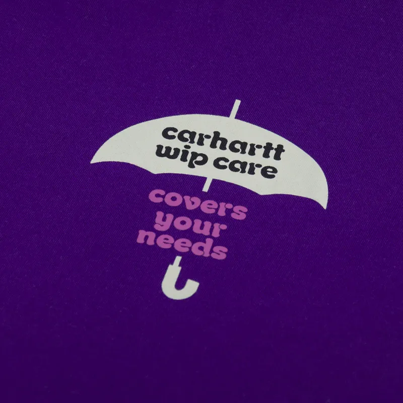 Carhartt WIP Womens Covers T Shirt Tyrian-9