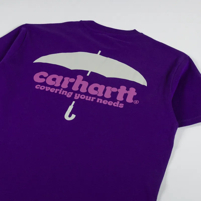 Carhartt WIP Womens Covers T Shirt Tyrian-6