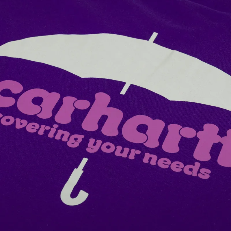 Carhartt WIP Womens Covers T Shirt Tyrian-8