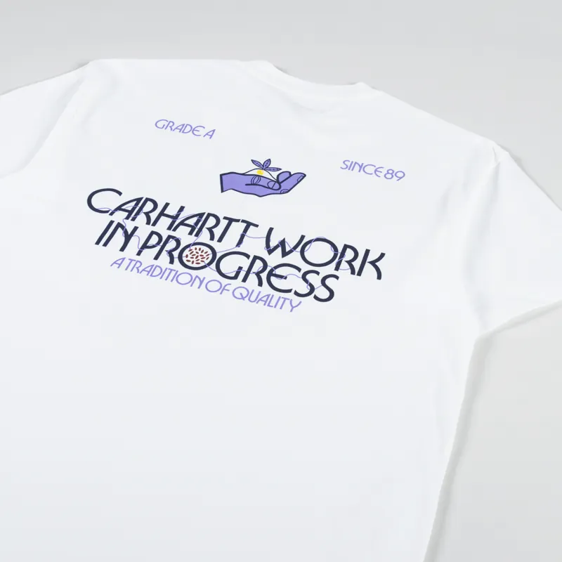 Carhartt WIP Soil T Shirt White-2