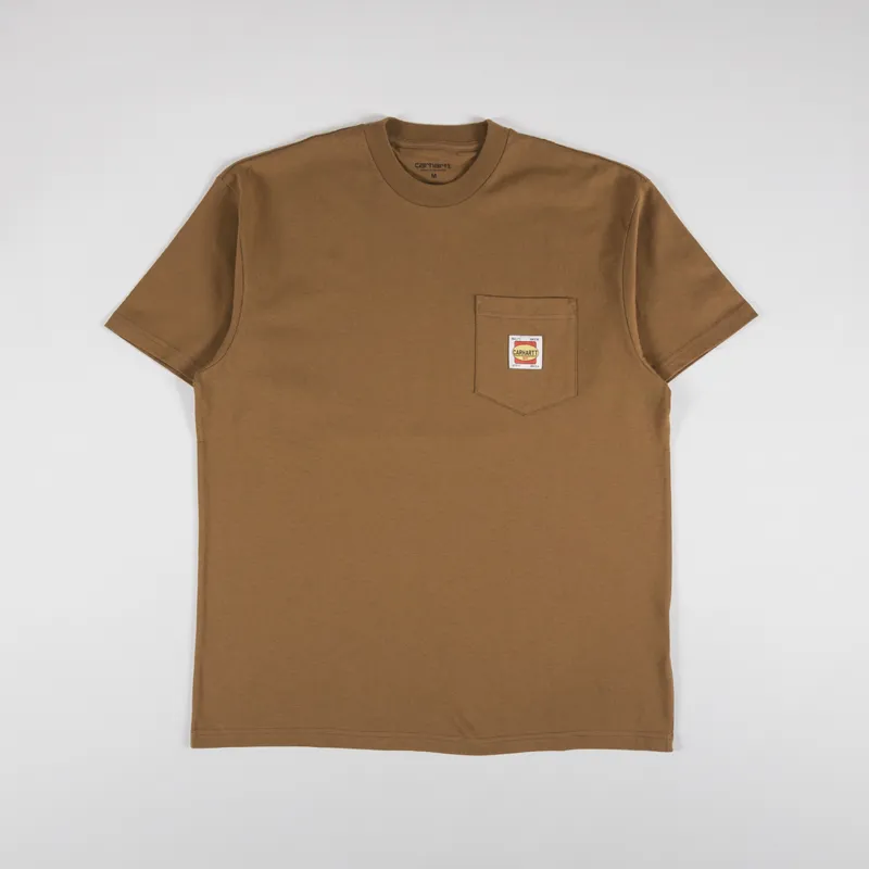 Carhartt WIP Field Pocket T Shirt Hamilton Brown