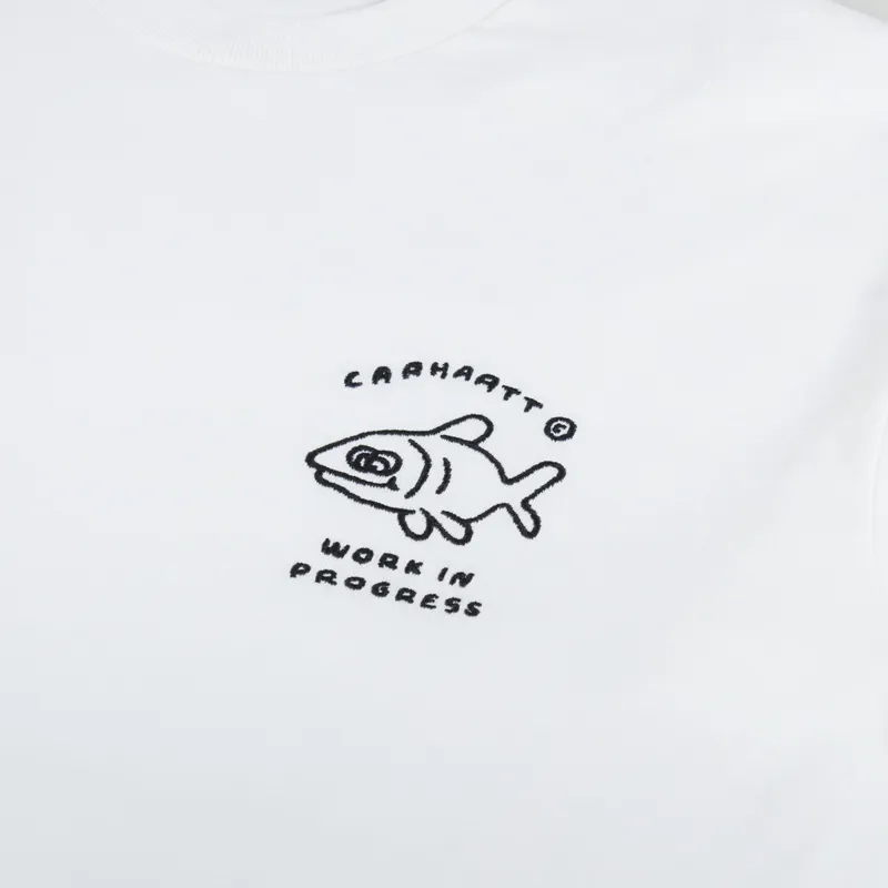 Carhartt WIP Icons T Shirt White Black-2