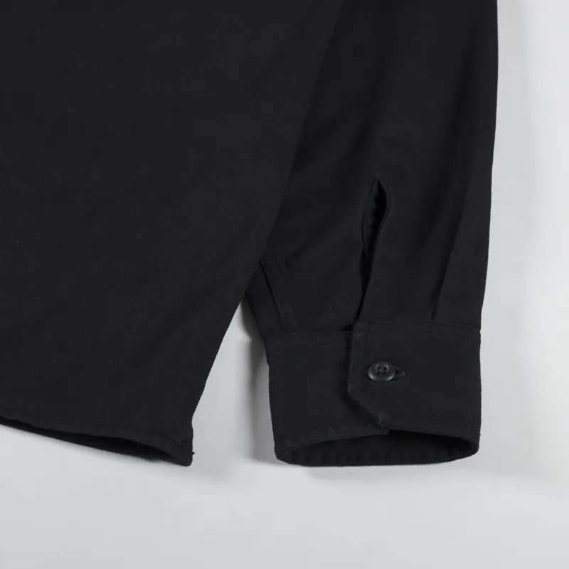 Carhartt WIP Rainer Shirt Jac Black Garment Dyed-4