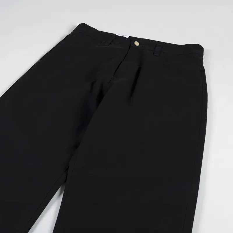 Carhartt WIP Landon Pant Black Rinsed Marshall Canvas-4