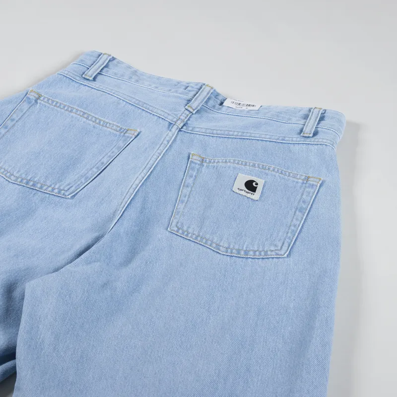 Carhartt WIP Womens Alta Shorts Blue Stone Bleached-7
