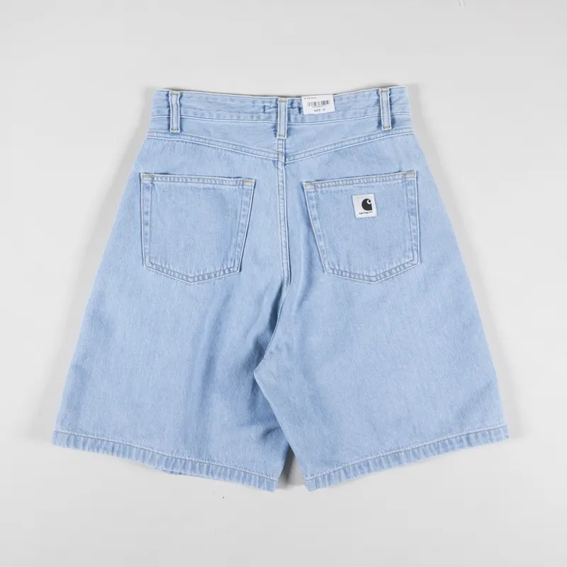 Carhartt WIP Womens Alta Shorts Blue Stone Bleached-5