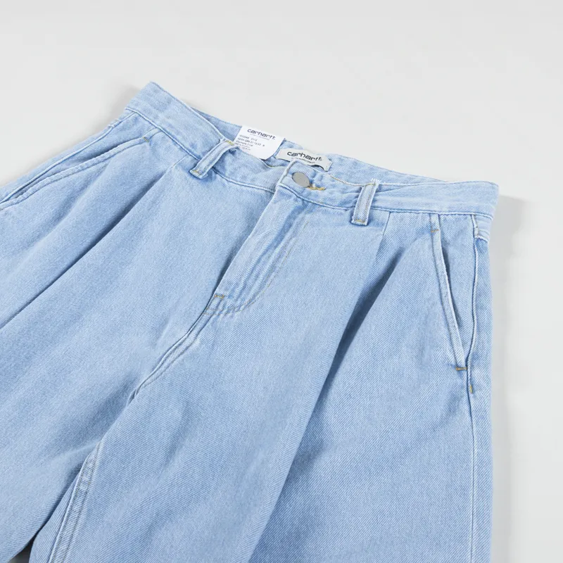 Carhartt WIP Womens Alta Shorts Blue Stone Bleached-6