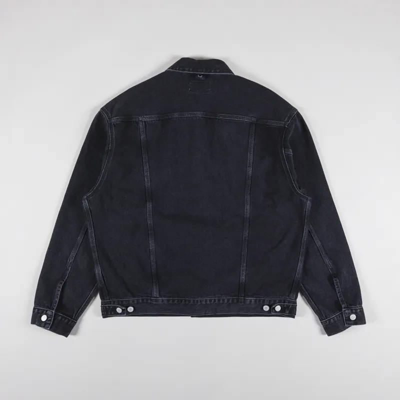 Carhartt WIP Helston Jacket Black Stone Washed