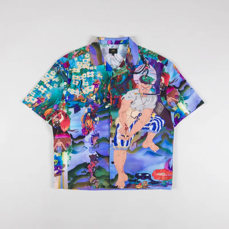 Edwin Hedi And Thami Shirt Multicolour