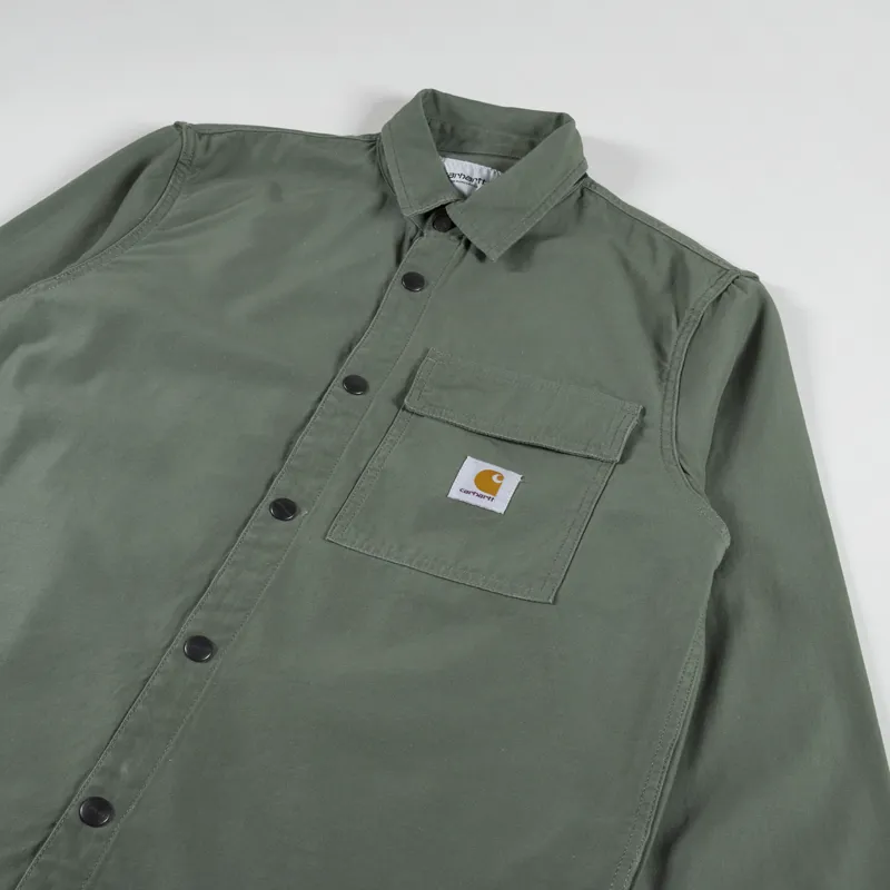 Carhartt WIP Hayworth Shirt Jac Dollar Green-2