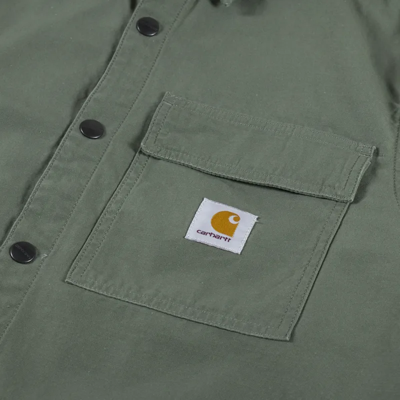Carhartt WIP Hayworth Shirt Jac Dollar Green-7