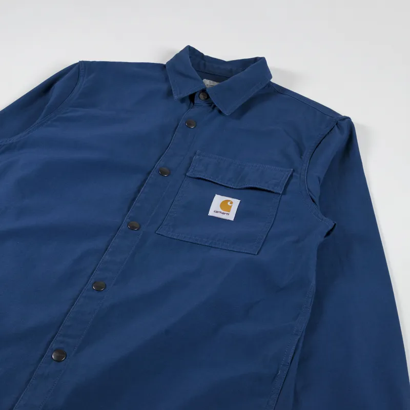 Carhartt WIP Hayworth Shirt Jac Naval-2
