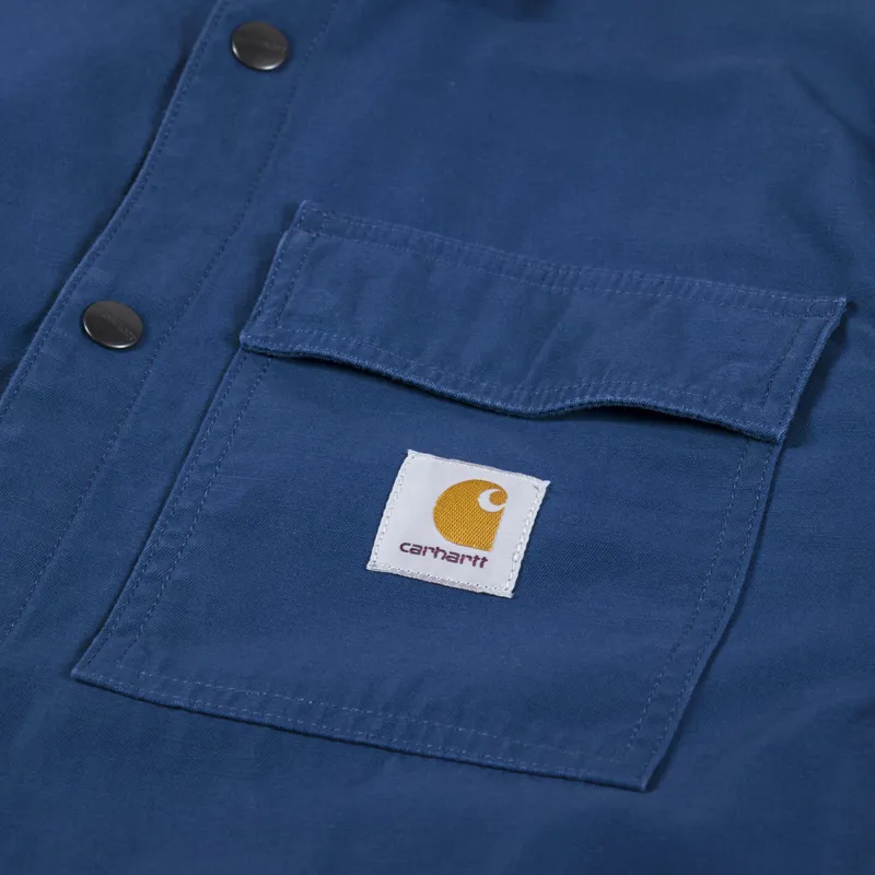 Carhartt WIP Hayworth Shirt Jac Naval-4